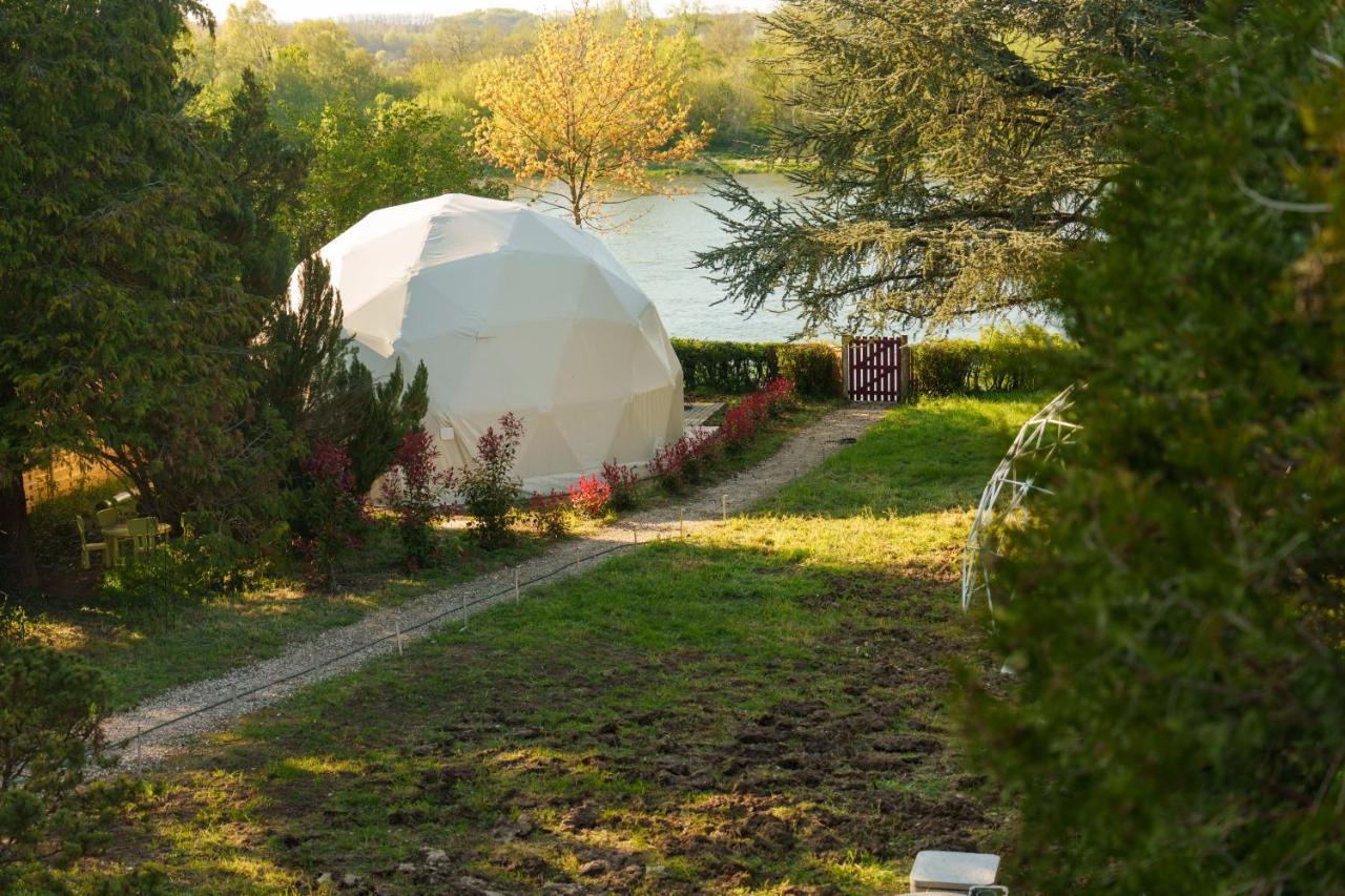 Vila Dome Avec Vue Sur Loire Proche De Chambord Saint-Dyé-sur-Loire Exteriér fotografie